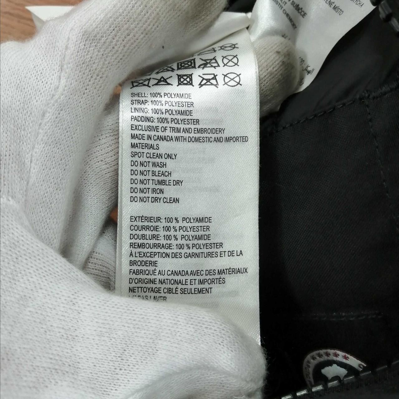 Waist Pack Model BLK CANADA GOOSE