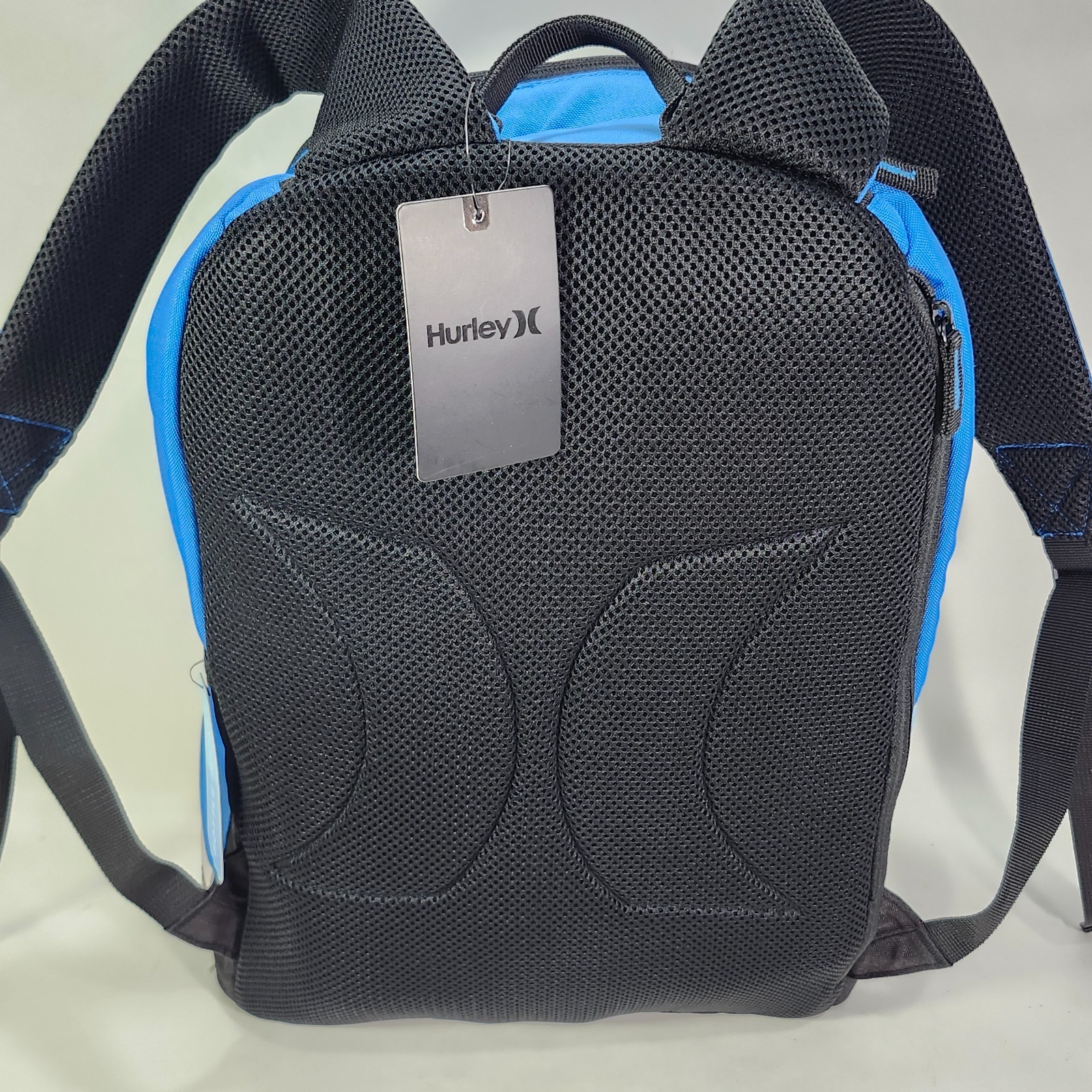 Hurley Backpack Skateboard Surfboard Monkey Blue 15″ Laptop Sleeve Tavel Bag NWT