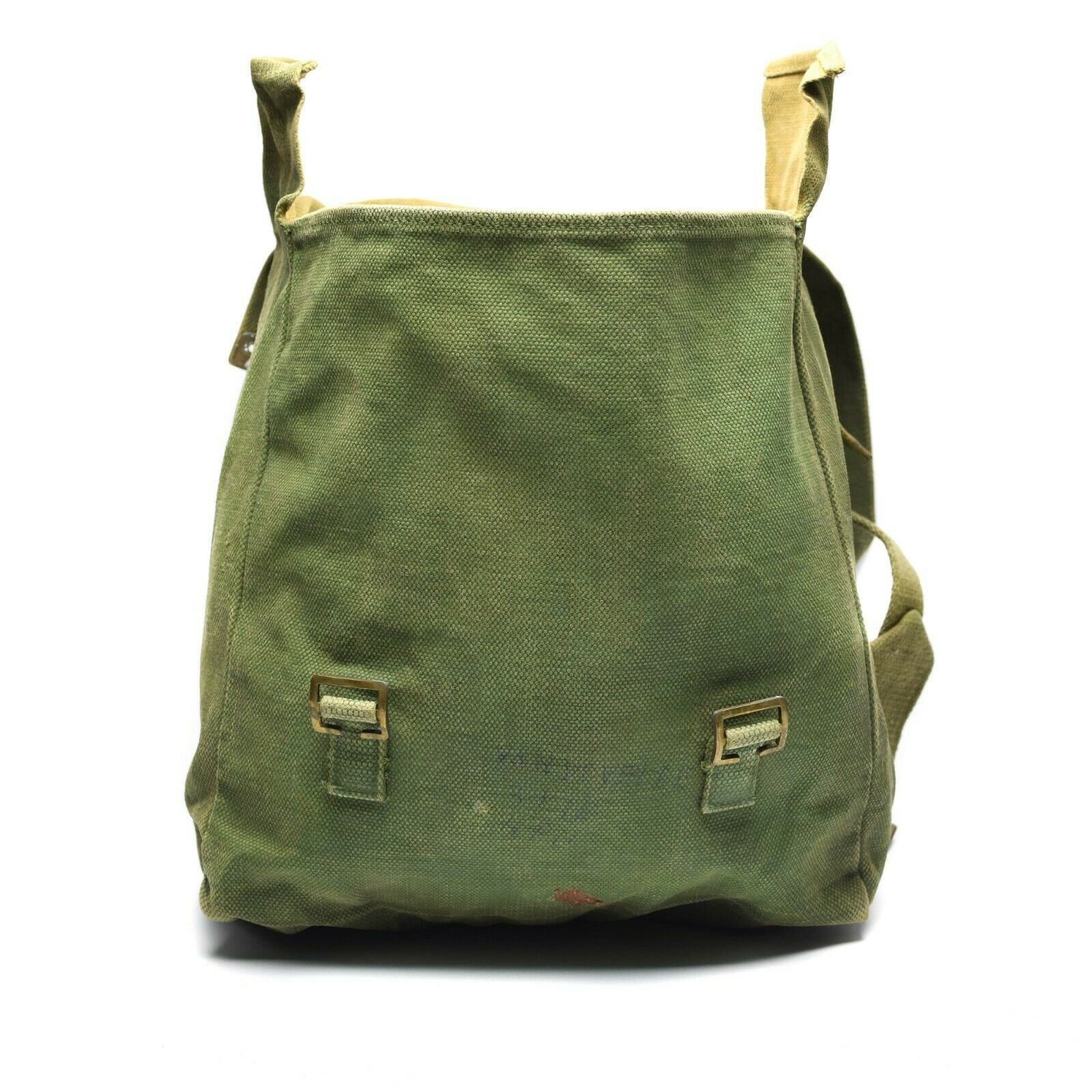 Genuine British Army M37 Haversack Bag Military Large Side Pocket Olive