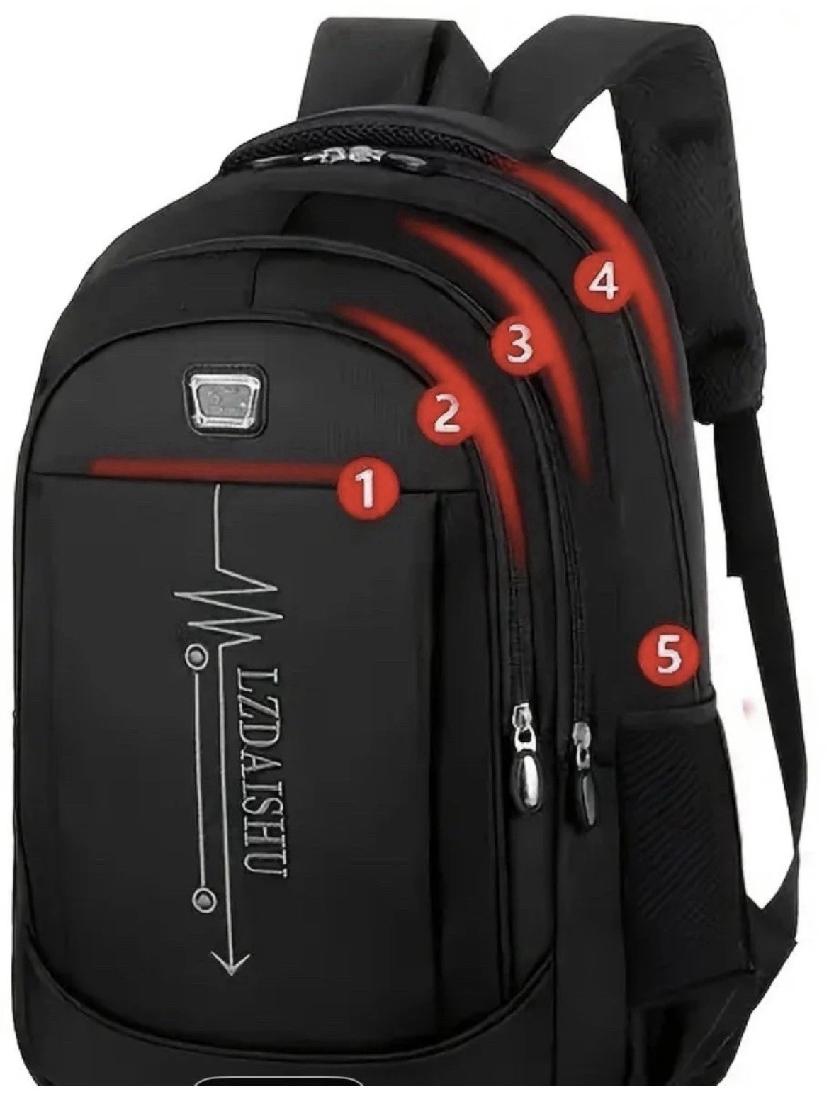 Business Casual Backpack Large Capacity Travel Bag, Student Unisex Many Uses NEW