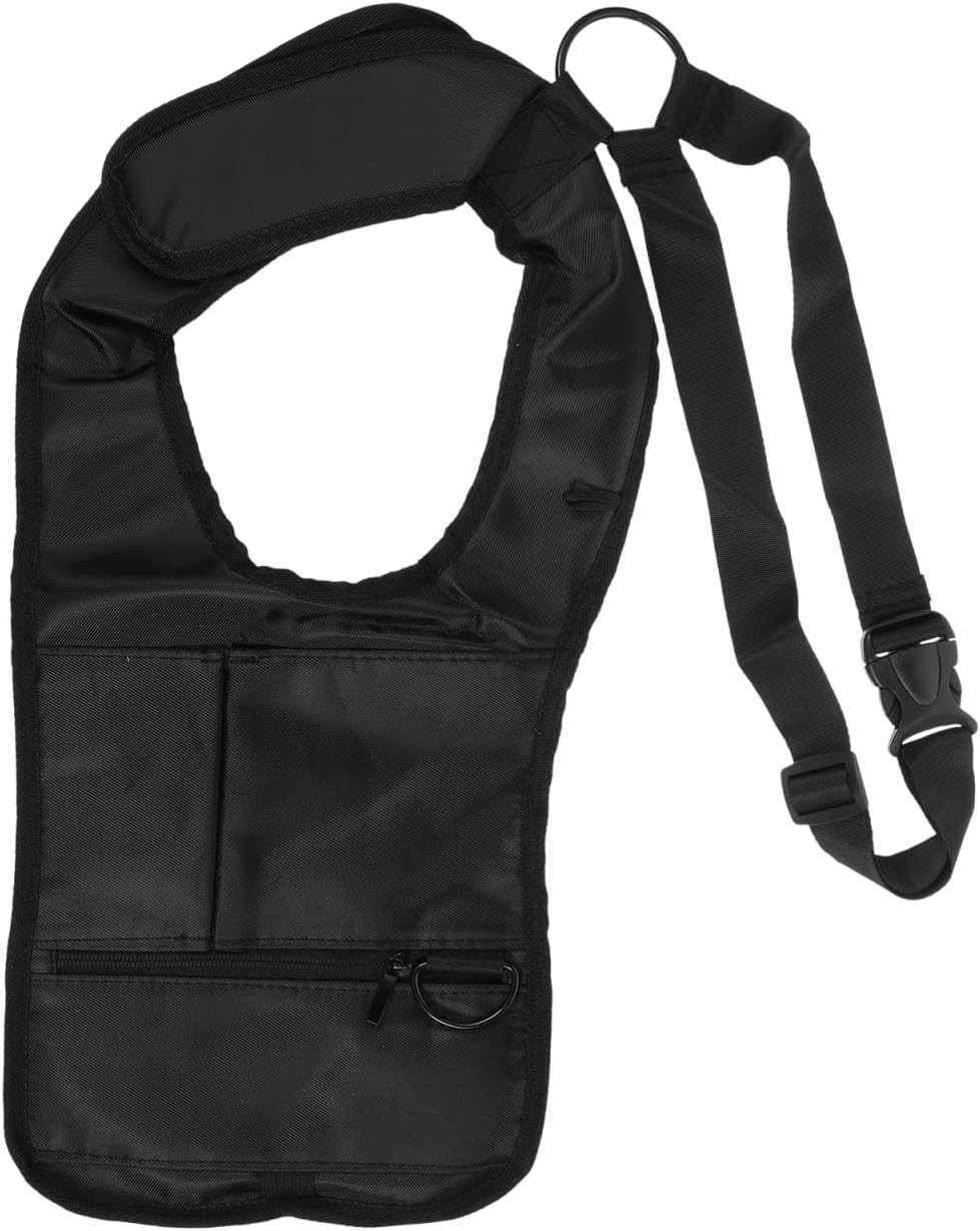 Underarm Shoulder Bag for Men Travel Hidden Chest Pouch Lightweight Concealed Mo