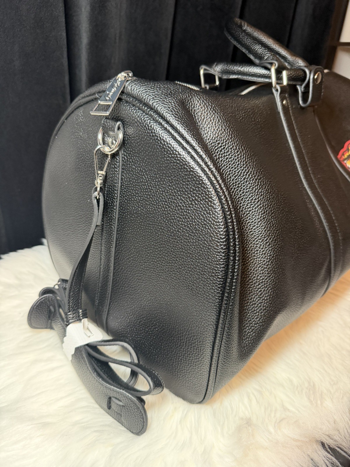 Ed Hardy Roaring Tiger Black Duffle Bag