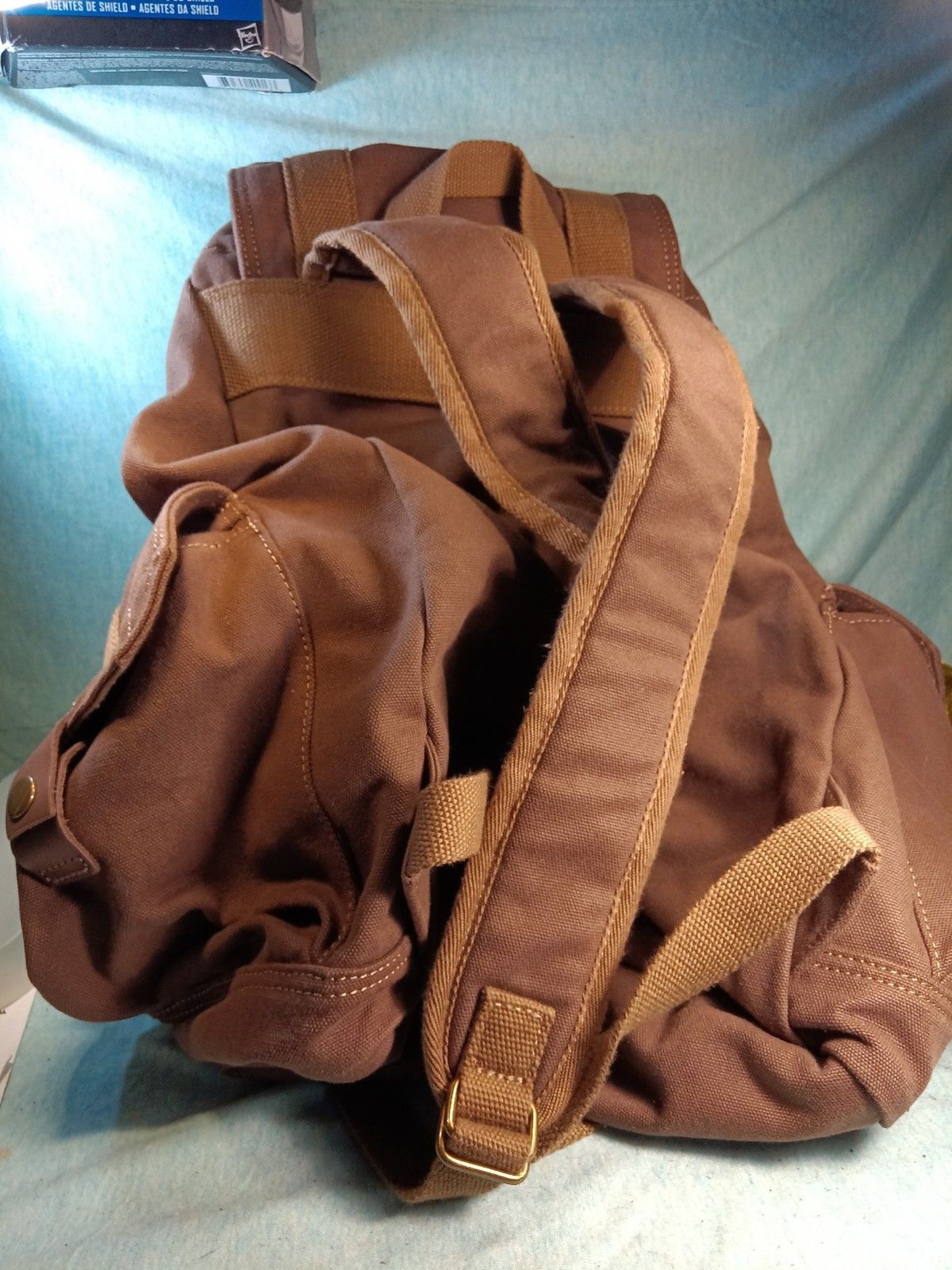 Gootium 21101AMG High-Density Canvas Backpack Rucksack, Large, Field Tan