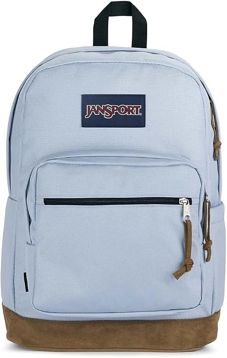 JanSport Right Pack Backpack Laptop Compartment Water Bottle Pocket Daypack