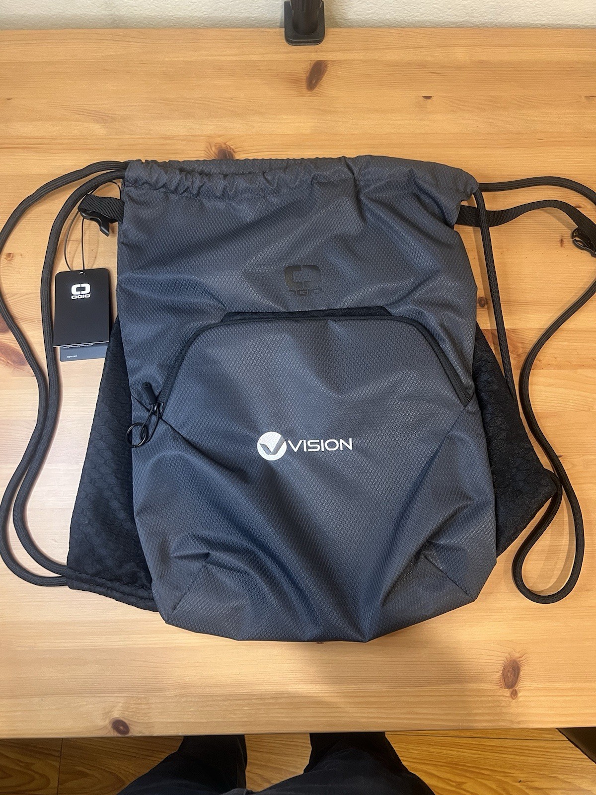 OGIO boundary Cinch Pack bag drawstring golfing breathable OGIO VISION read desc