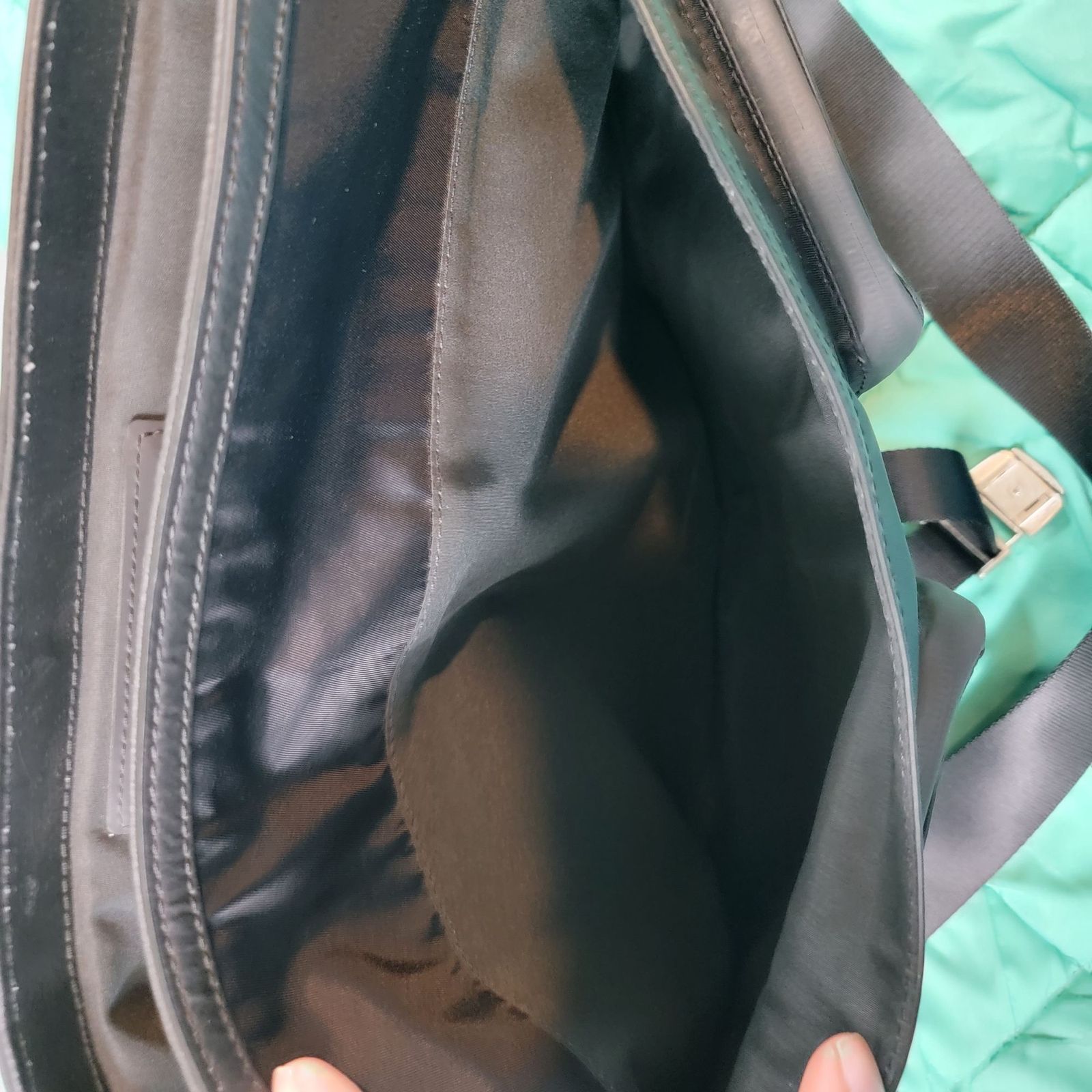 Cole Haan Zerogrand Field Adults Unisex Black Messenger Bag Work Casual Formal