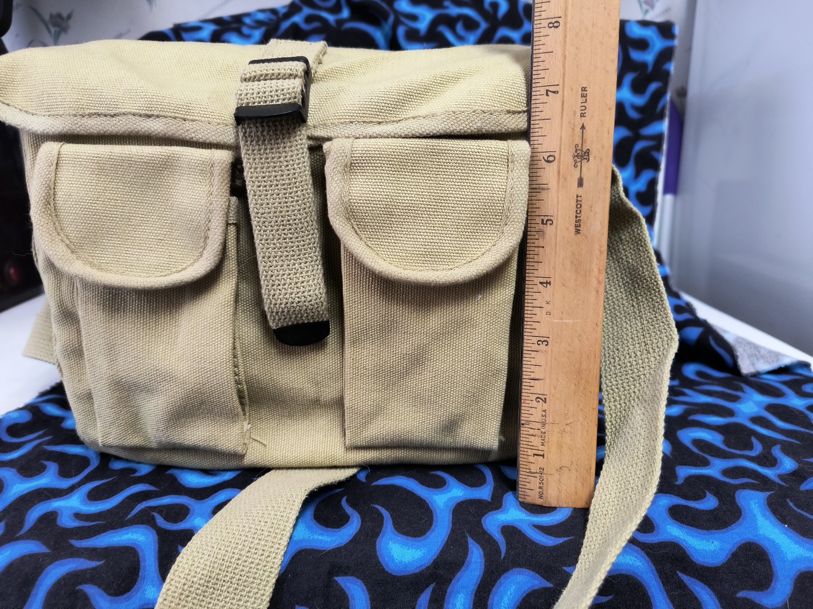 FOUR PACK Green Fox Cargo Canvas Bags FREE SHIPPING