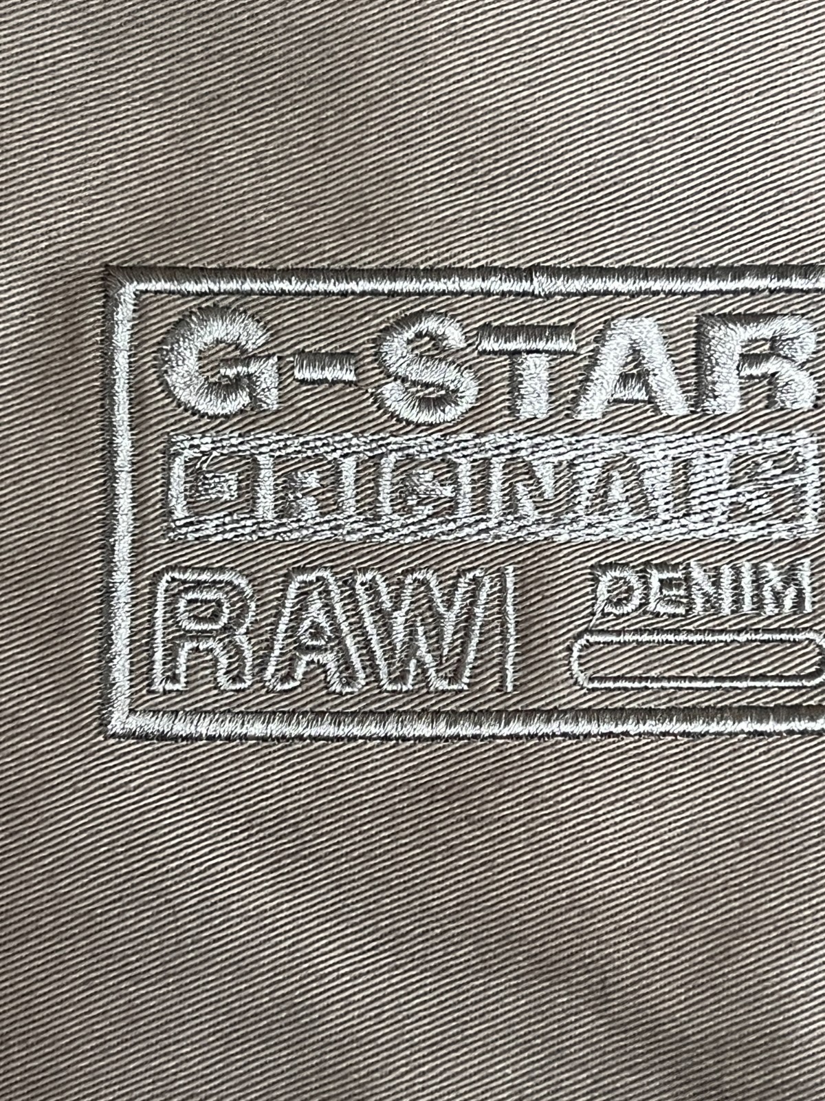 G Star RAW ORIGINAL Backpack in Metal Cotton Twill BNWT $120