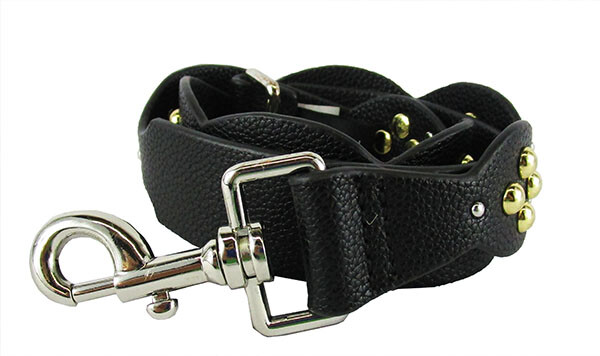 I.N.C INTERNATIONAL CONCEPTS Black Faux Leather Interchangeable Bag Strap $29.50