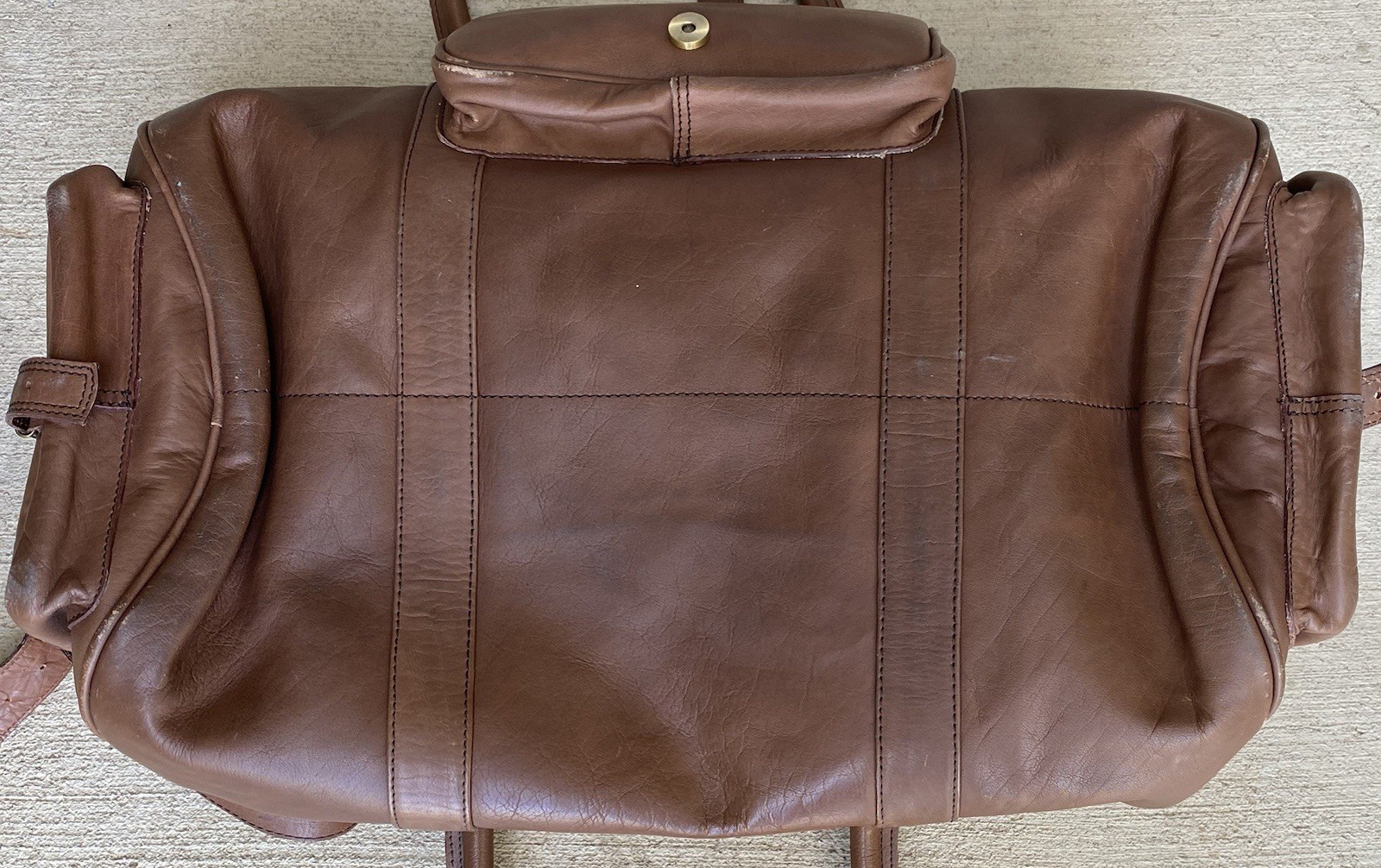 Buffalo Jackson Trading Company – Leather Duffle Bag – Used