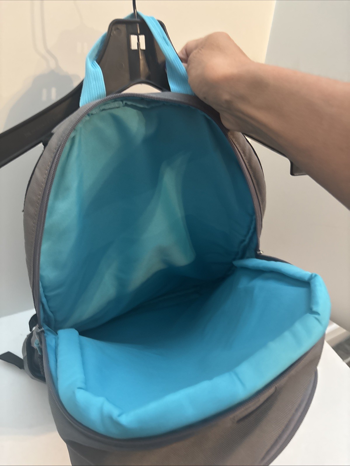 Oakley Echo Charlie Laptop School Hiking Backpack Blue Gray / Grey