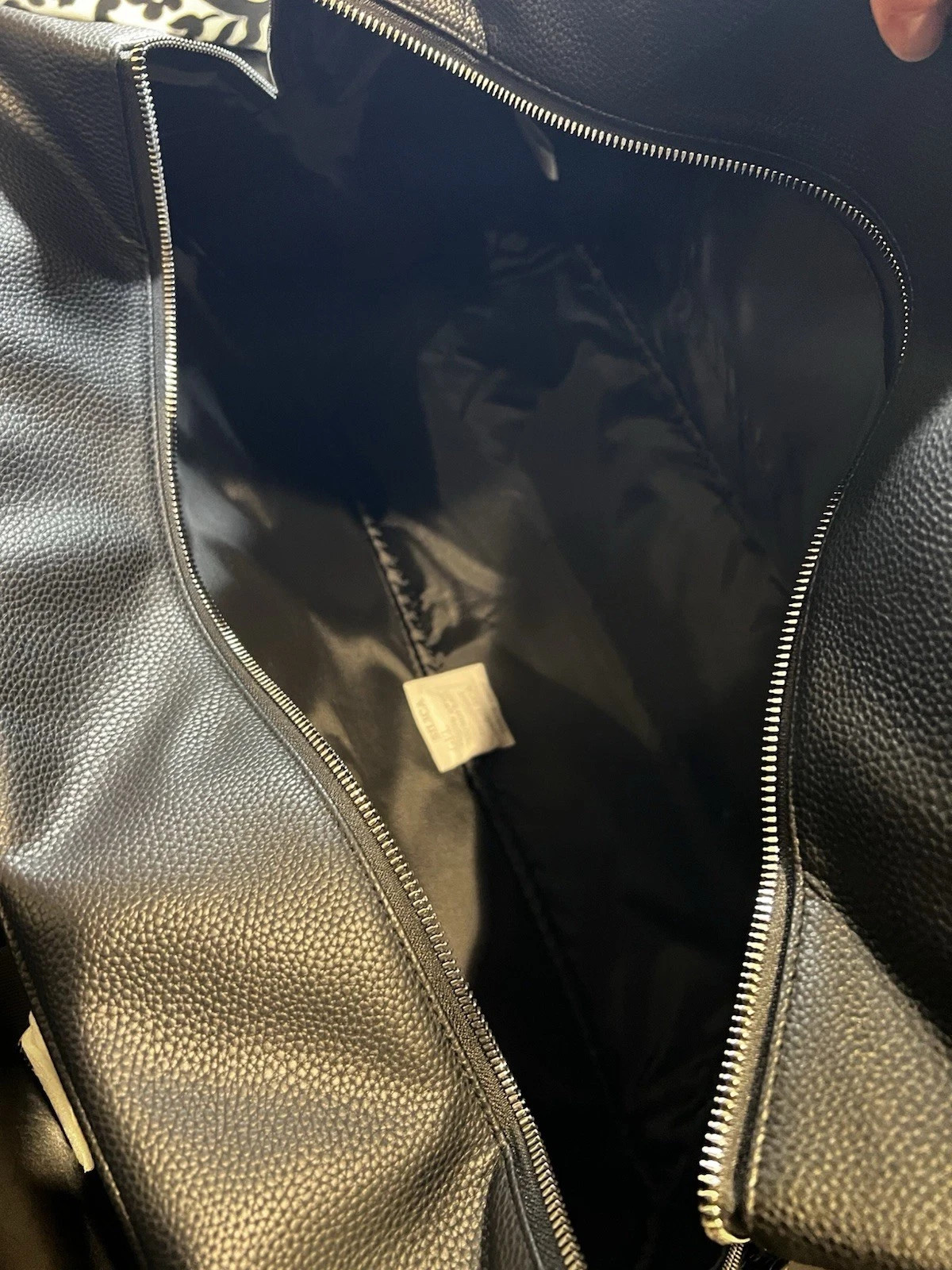 Polo Ralph Lauren Limited Edition Black Duffle Tote Travel Bag Fragrance Bag