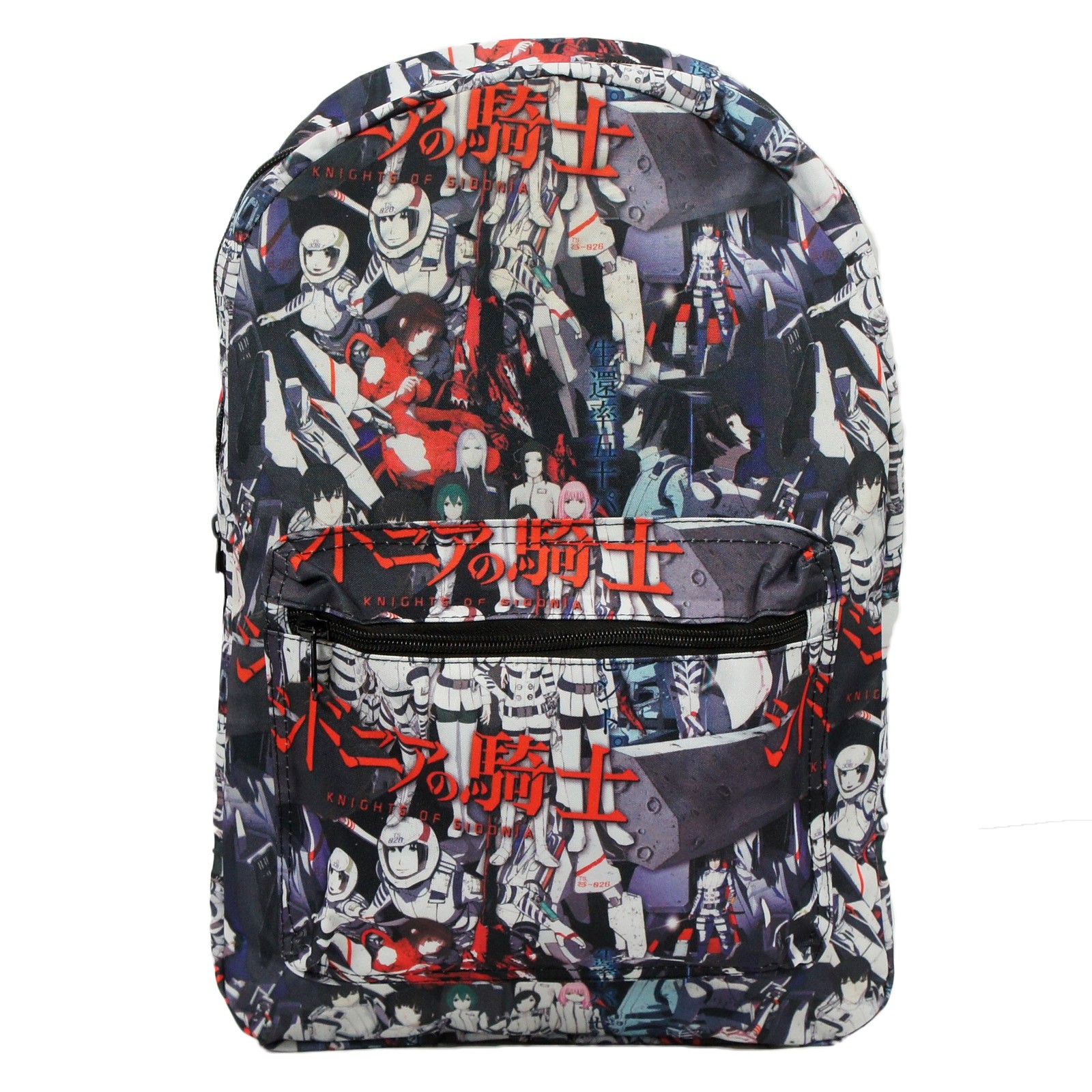 Authentic KNIGHTS OF SIDONIA Characters Allover Sublimated Laptop Backpack NEW