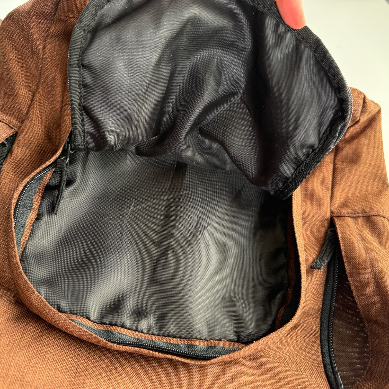 ELECTRIC VISUAL Laptop Padded Backpack Adult Brown 3 Compartments Everyday Bag