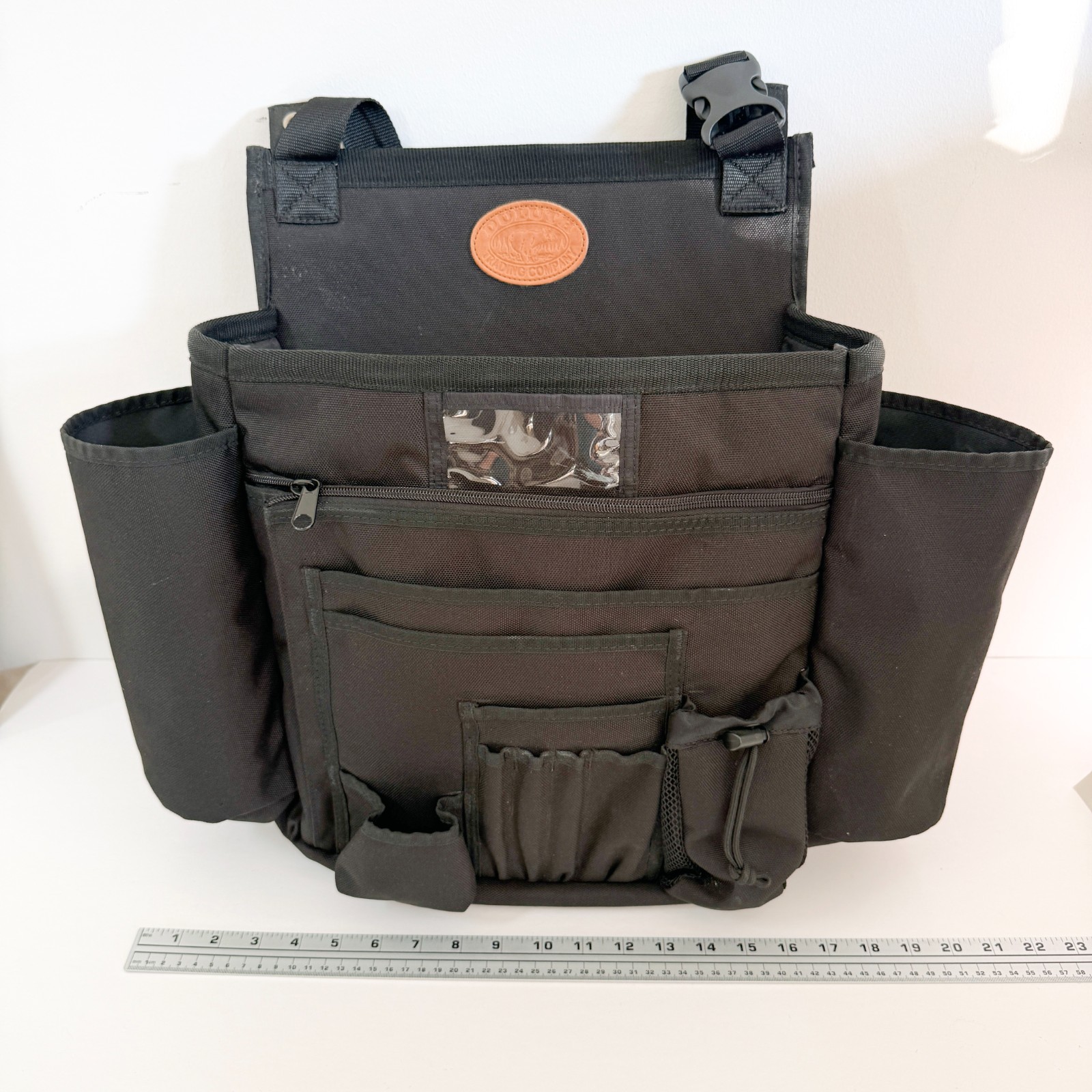 Duluth Trading Co Black CAB COMMANDER Car & Truck Seat Organizer (Never Used)