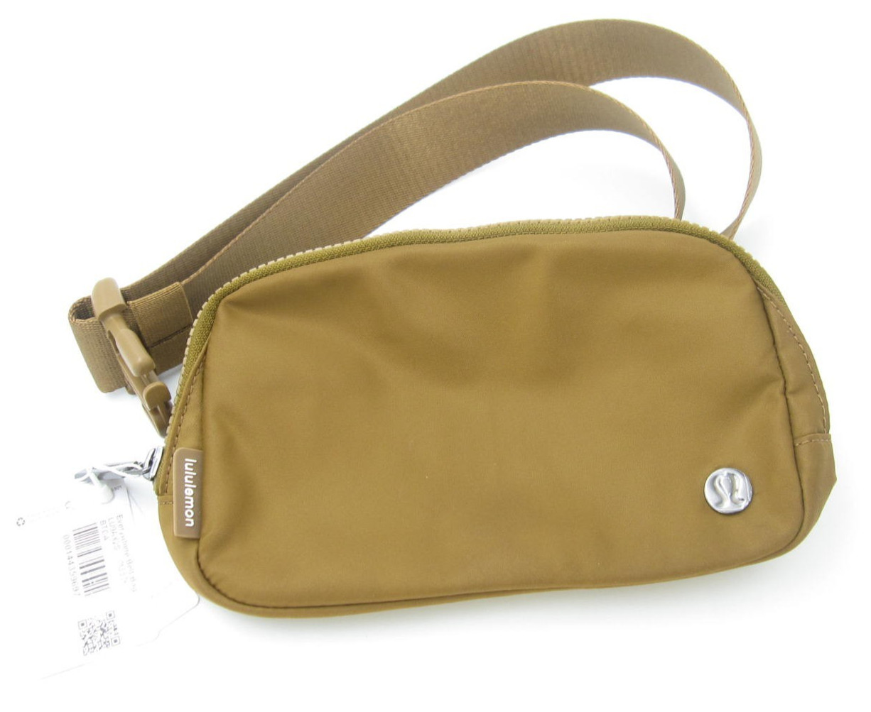 New Lululemon Everywhere Belt Waist Cross Nylon Brown Outdoor Activity Bag