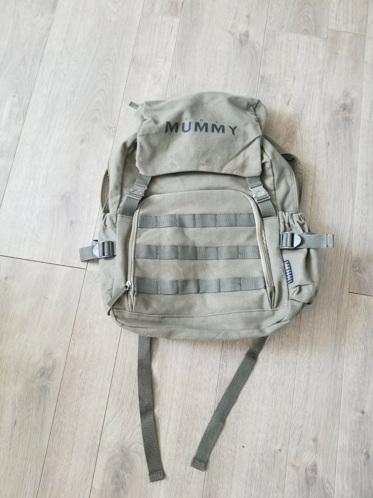 Leeds’s Field & Co Vintage Cotton Collection Padded Laptop Backpack The Mummy