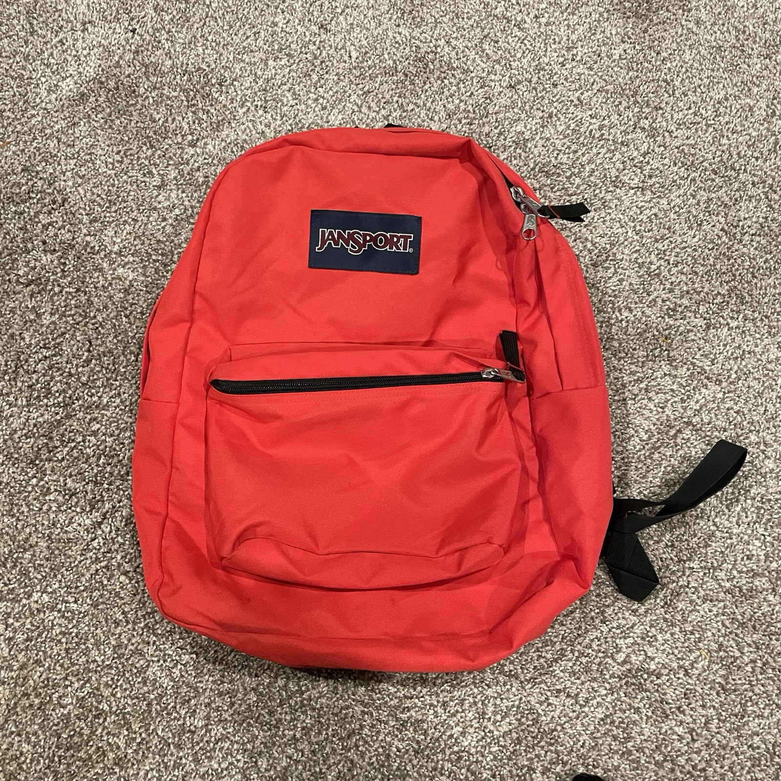 JanSport T501 Superbreak Backpack – Red Tape JS0A4QUT School Bag Shoulder Strap