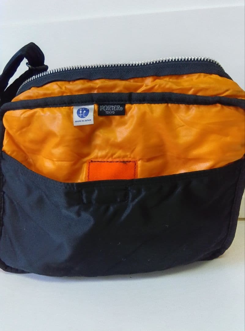 PORTER Yoshida 2Layer Shoulder Bag L Crossbody Black 622-08810 Japan Authentic