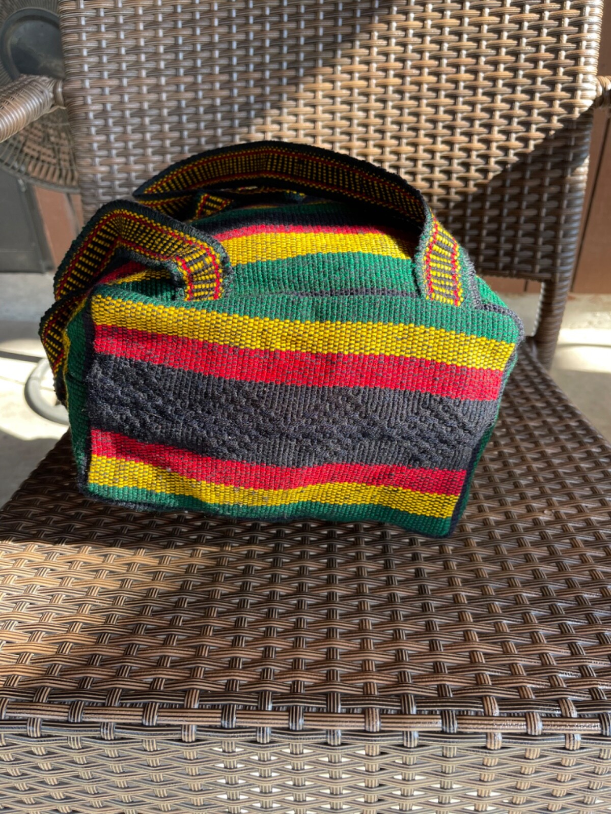 Rasta Tribal Woven New Backpack Sling Travel Bag Mexico Beach Festivals