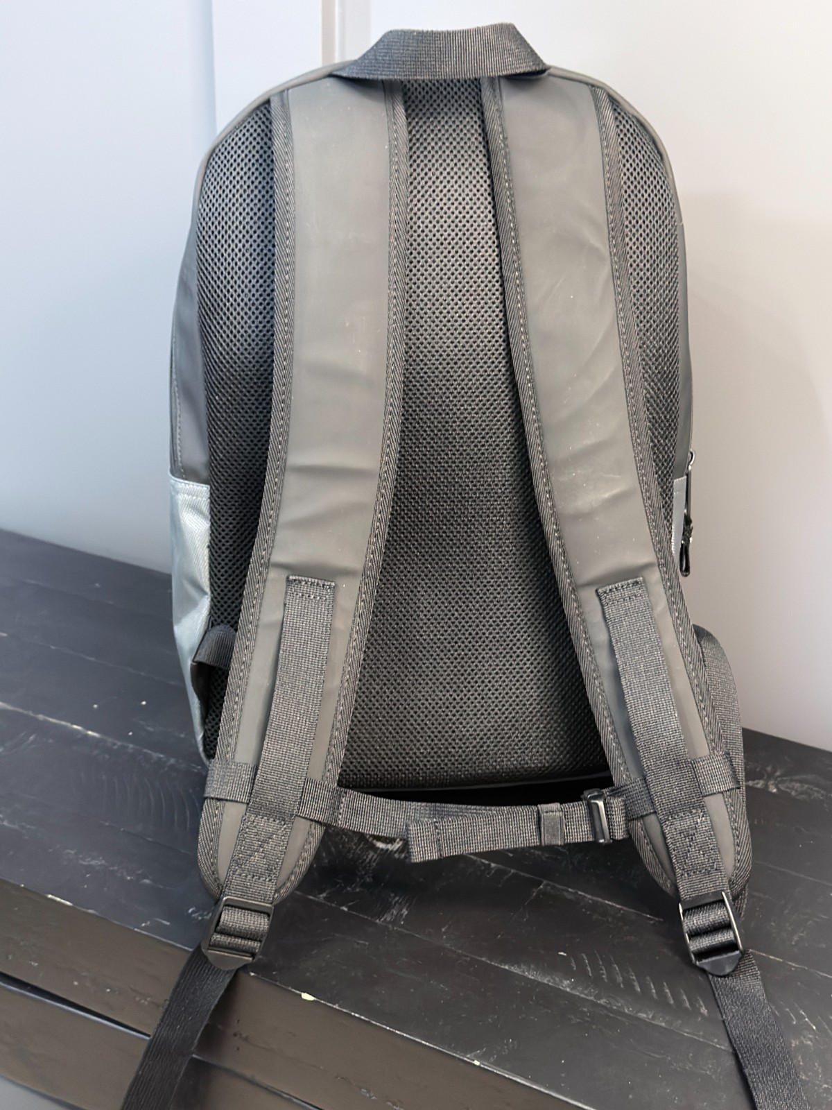 Tommy Jeans Black Gray Backpack Laptop Bag NWT