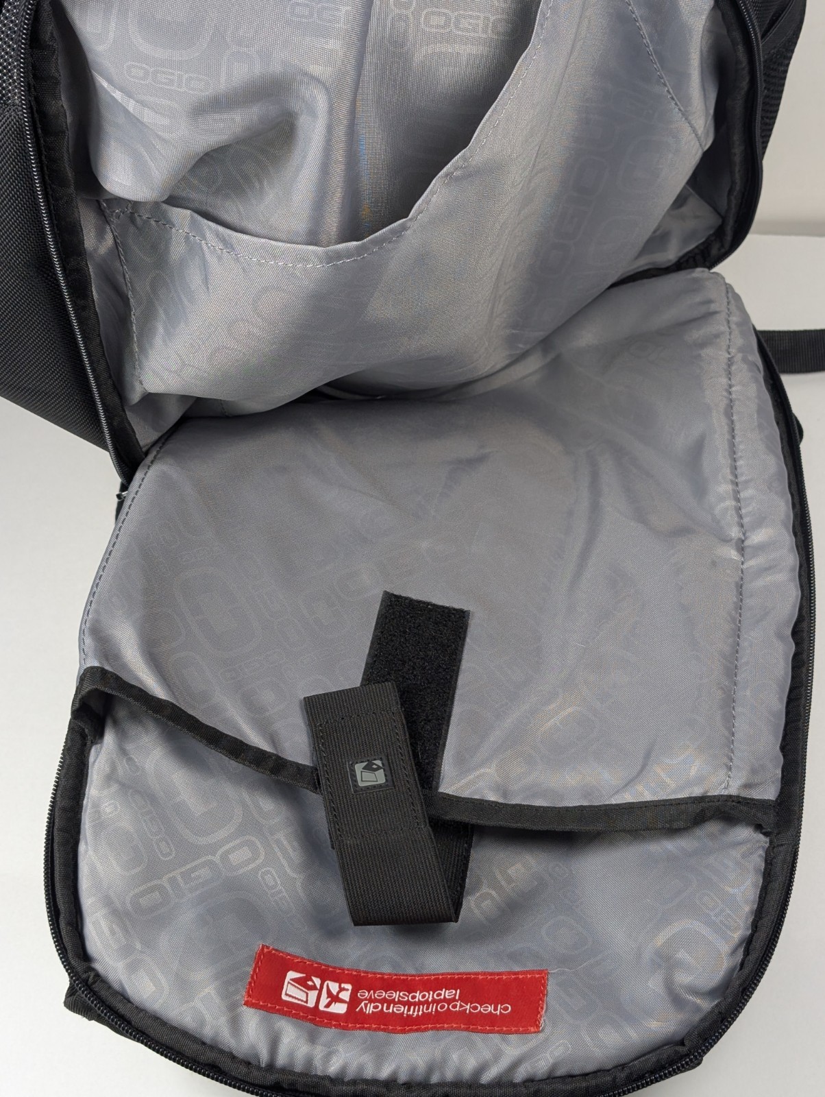 Ogio Roamer Laptop Backpack Miller Lite Beer Logo Branded Black Travel Bag Light