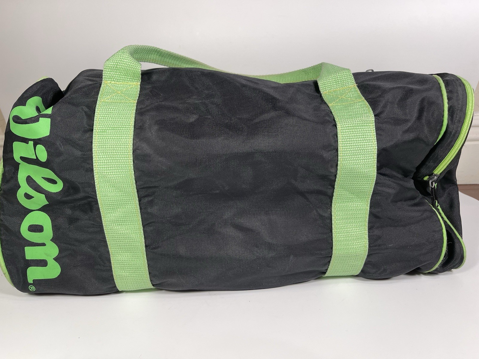 Green and Black Wilson Duffle Bag 18″ x 11″ x 10″ Shoe Pocket