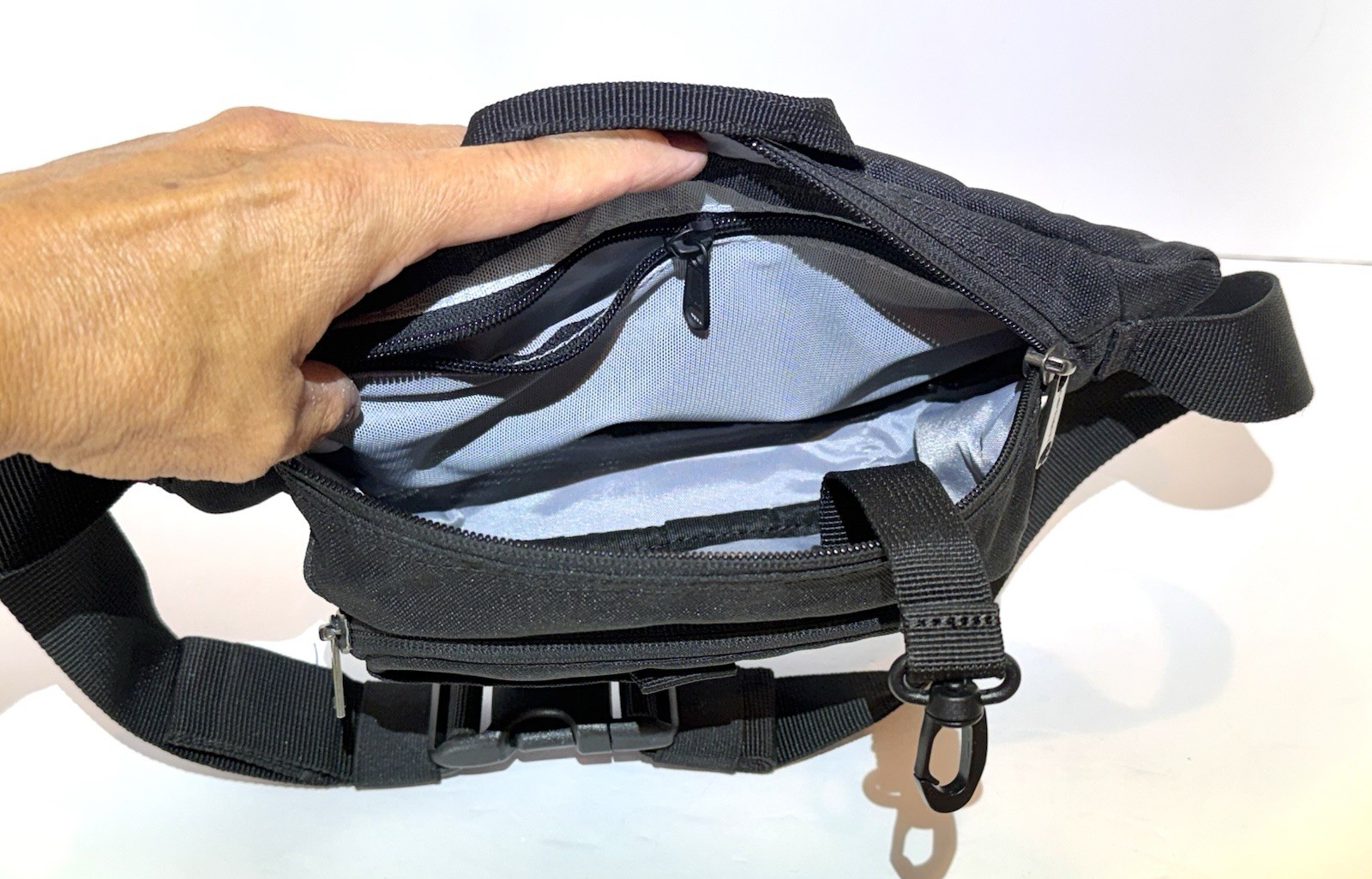 CARHARTT Outdoors Zip Bag, Running Belt, Pouch, Camping Hiking, Fanny Waist Pack