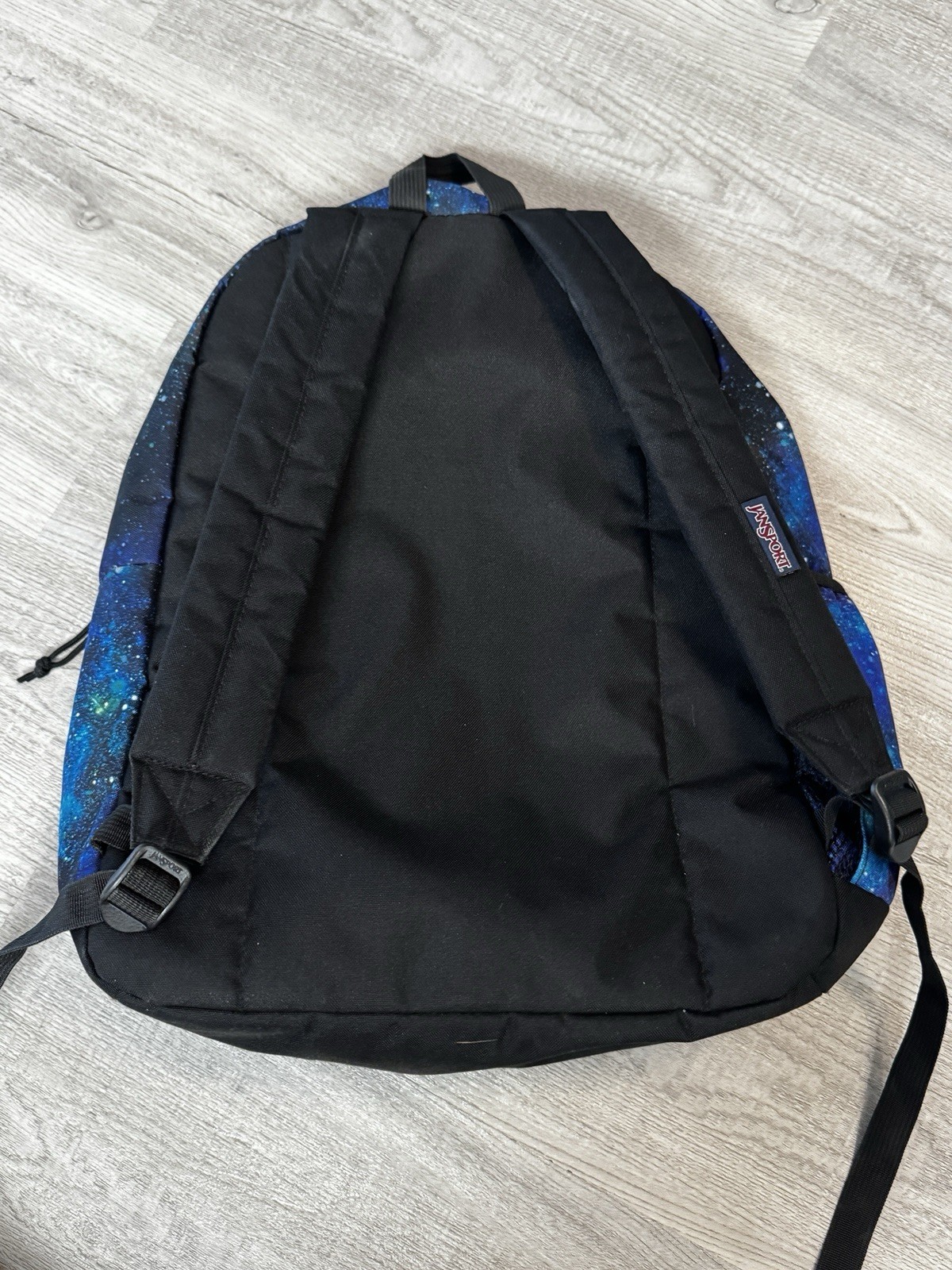 JanSport Blue Backpack Cosmic Galaxy Cyber Space Unisex Book Bag Gym Bag Bookbag