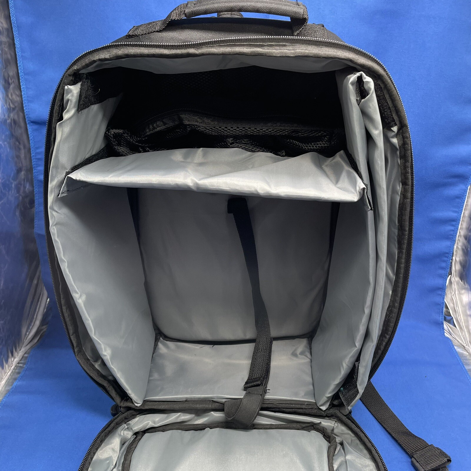 Hillrom Insulated Backpack Extreme Hot And Cold -20c-+60c Black Large 15x12x9in