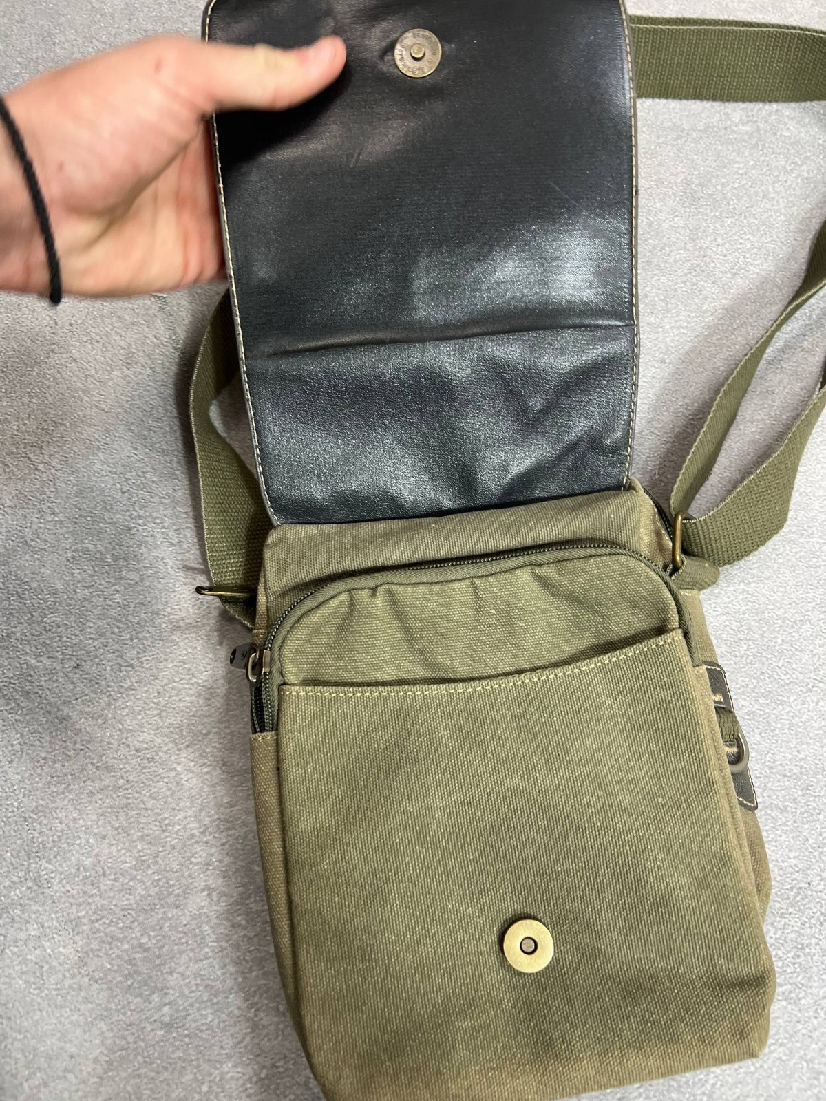 DIESEL Vintage 90s crosboddy shoulder Camo multipocket sling bag backpack