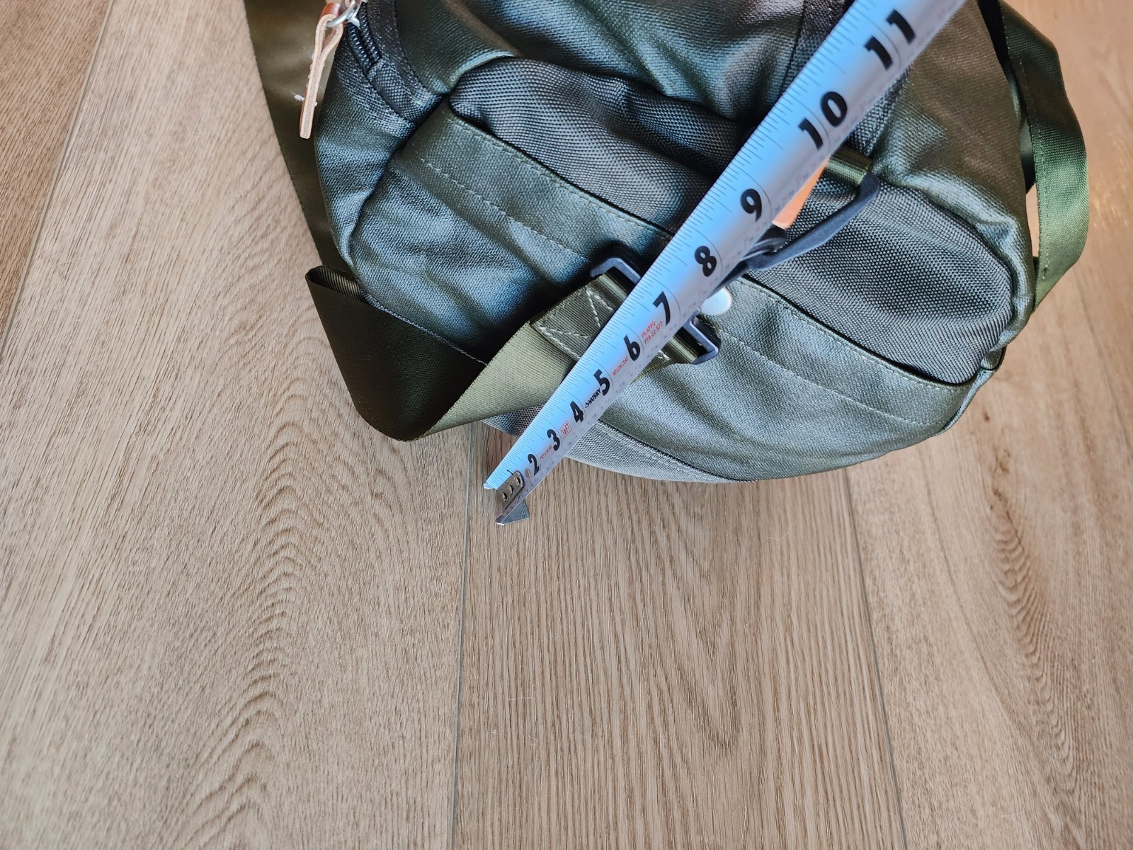 Fred Perry Men’s Duffle Bag Classic Vintage Army Green Shoulder Retro Gym Waxed