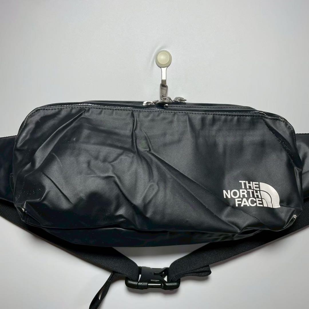 THE NORTH FACE WAIST POUCH BODY BAG BLACK VINTAGE 27CM 12CM 8CM RARE ITEM