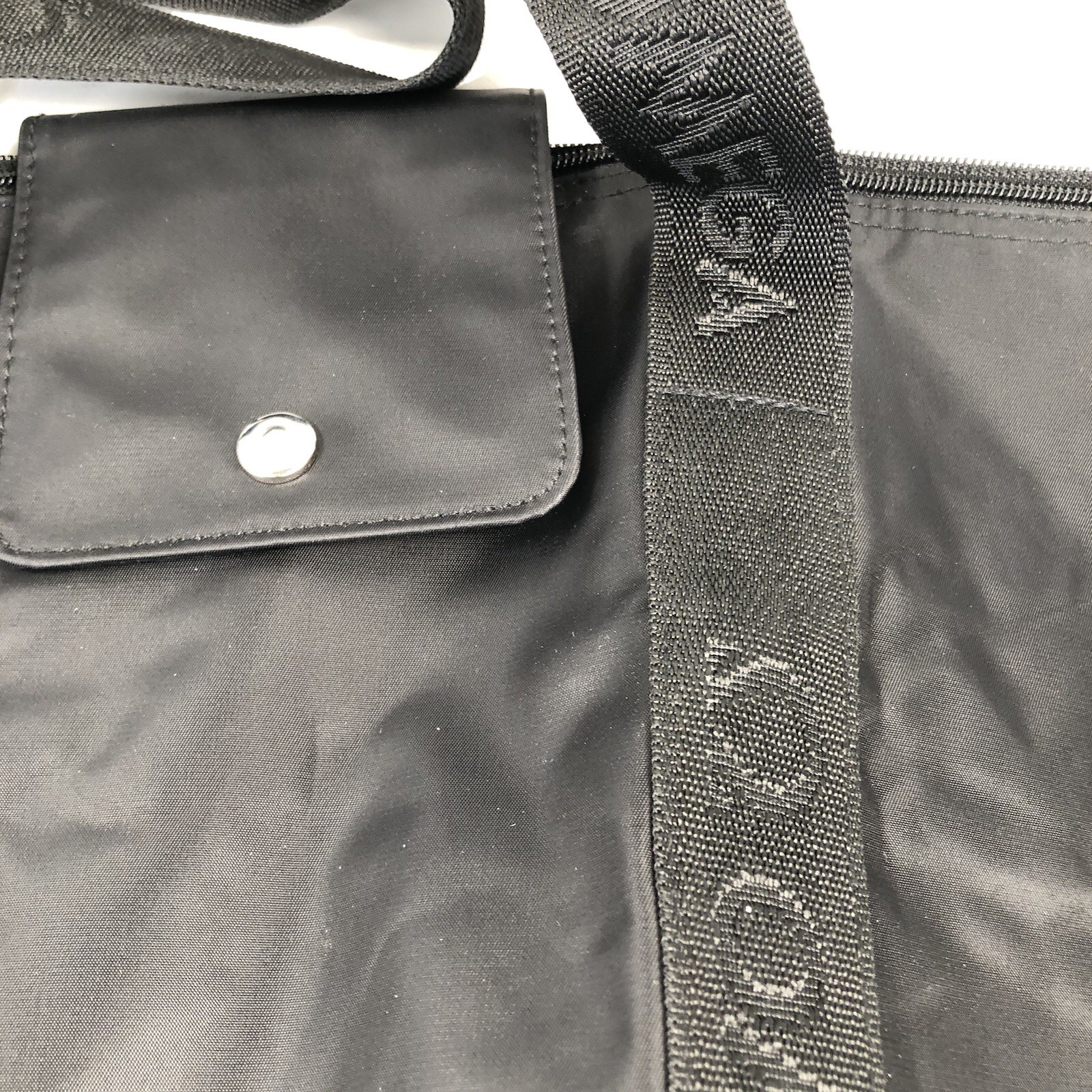 Rare Vintage Omega Speedmaster James Bond Foldable Carry On Duffle Bag Black