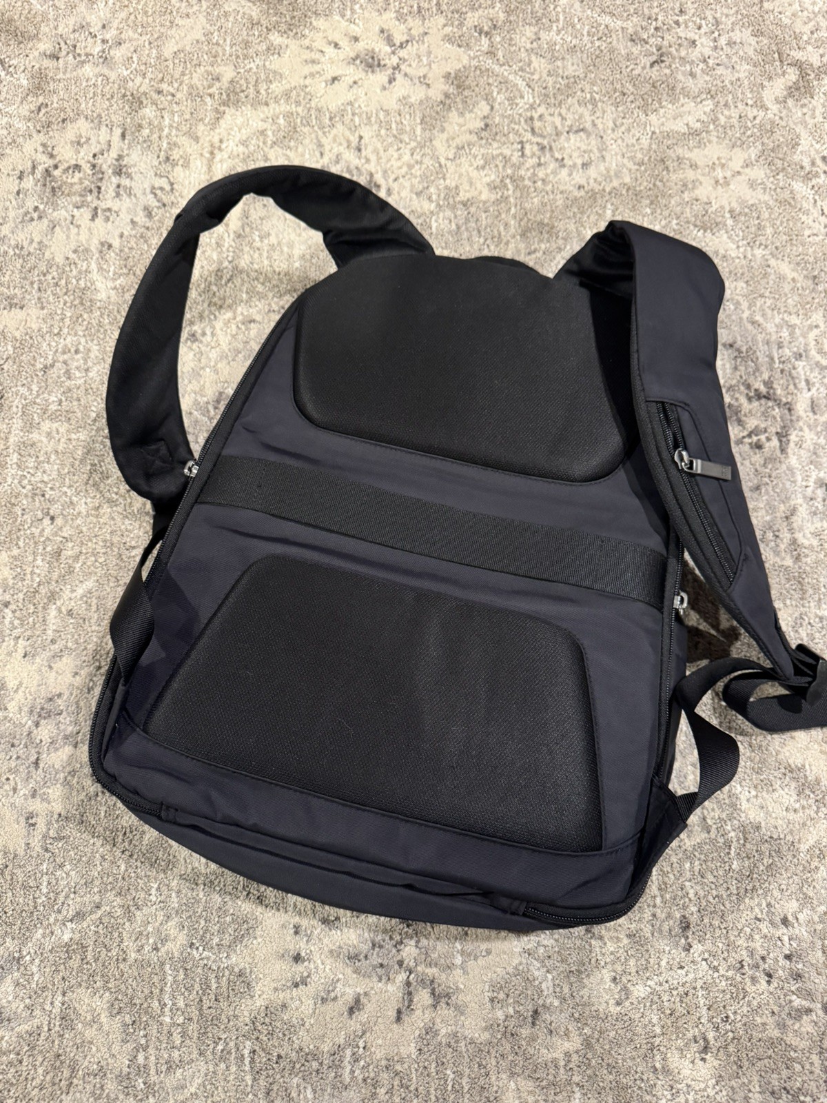 Open Story Signature Day Trip Backpack Black, Water-Resistant Travel Laptop Bag