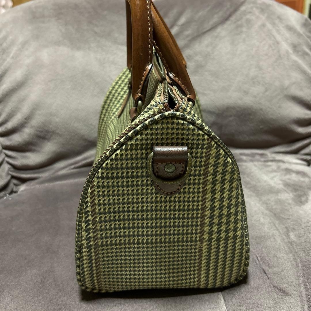 POLO RALPH LAUREN Mini Boston Bag Houndstooth 9.8*7*5.9 inch