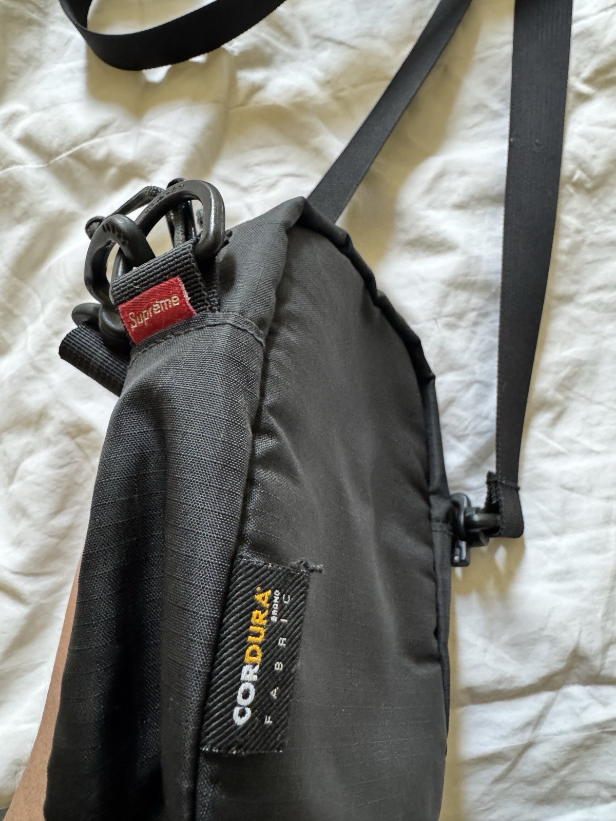 Supreme Small Shoulder Cordura Bag SS17 Black
