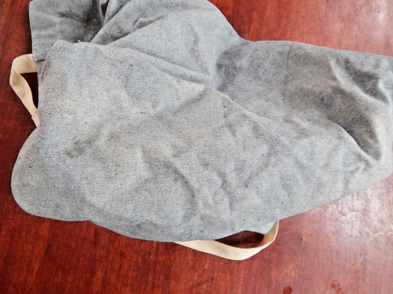 Engineered Garments Madras Blue Denim Tote Bag