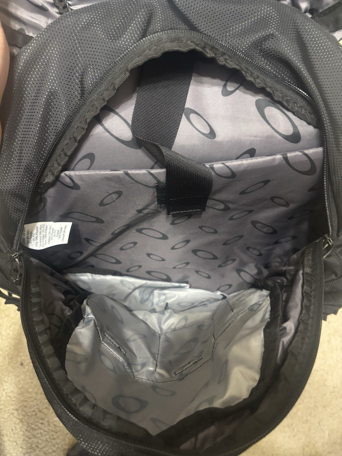 Oakley Tactical Field Gear Backpack Black Hard Shell Laptop Travel Bag Rare