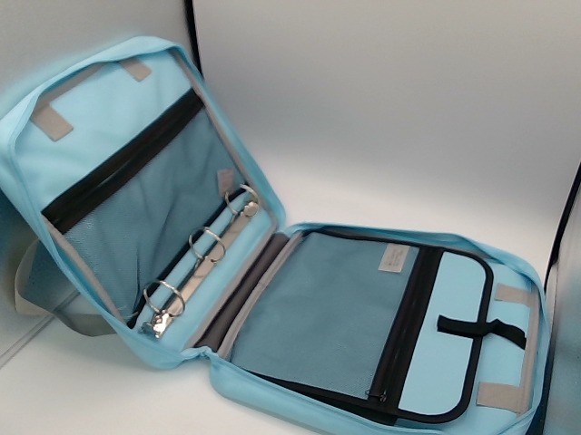 Business Briefcase School Laptop Bag Shoulder Bags Blue 15.6-in Notebook