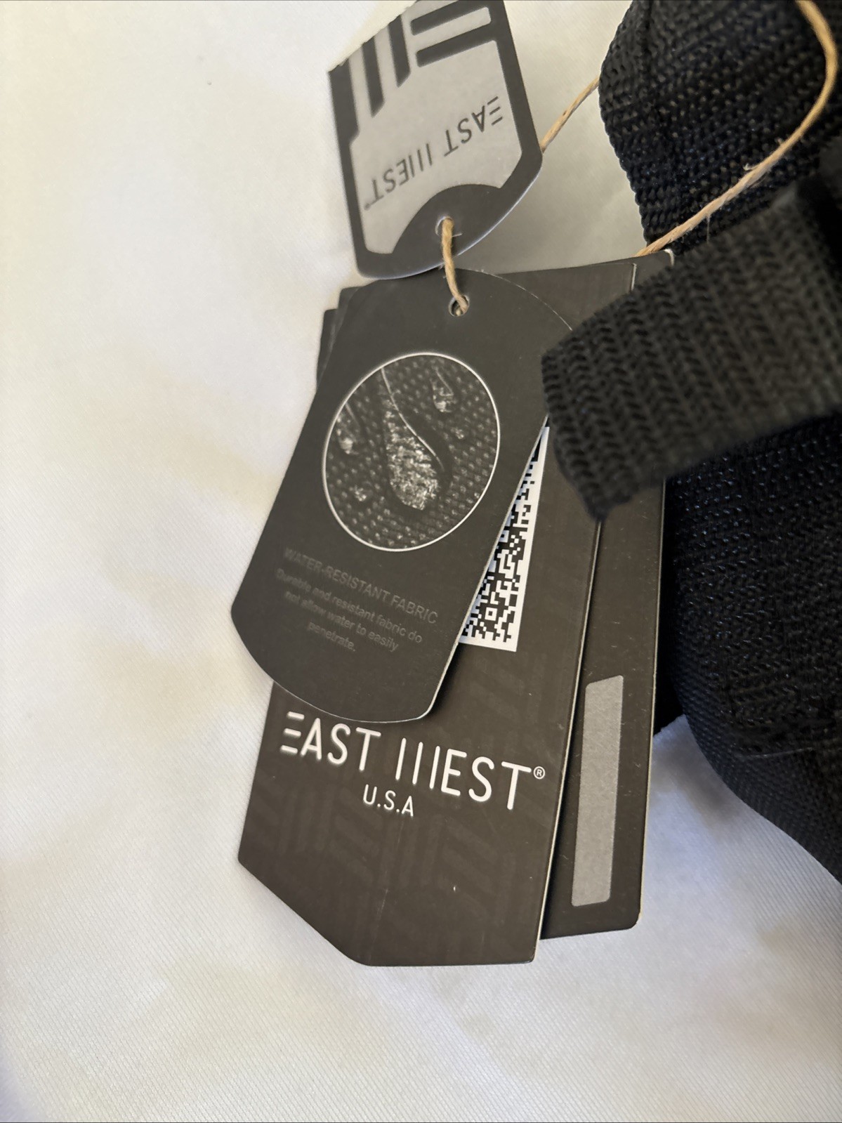 East West USA Tactical Backpack Black RT502 NWT