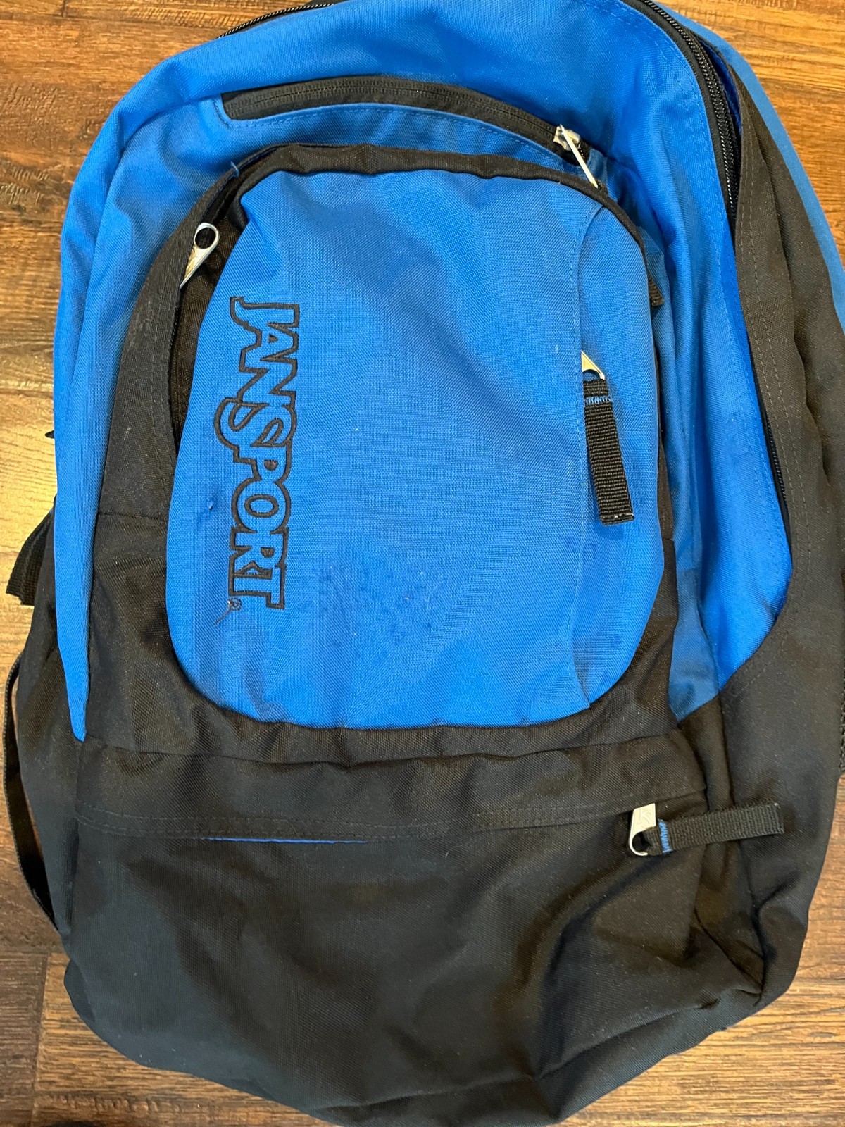 Vintage jansport Big Student Backpack Blue