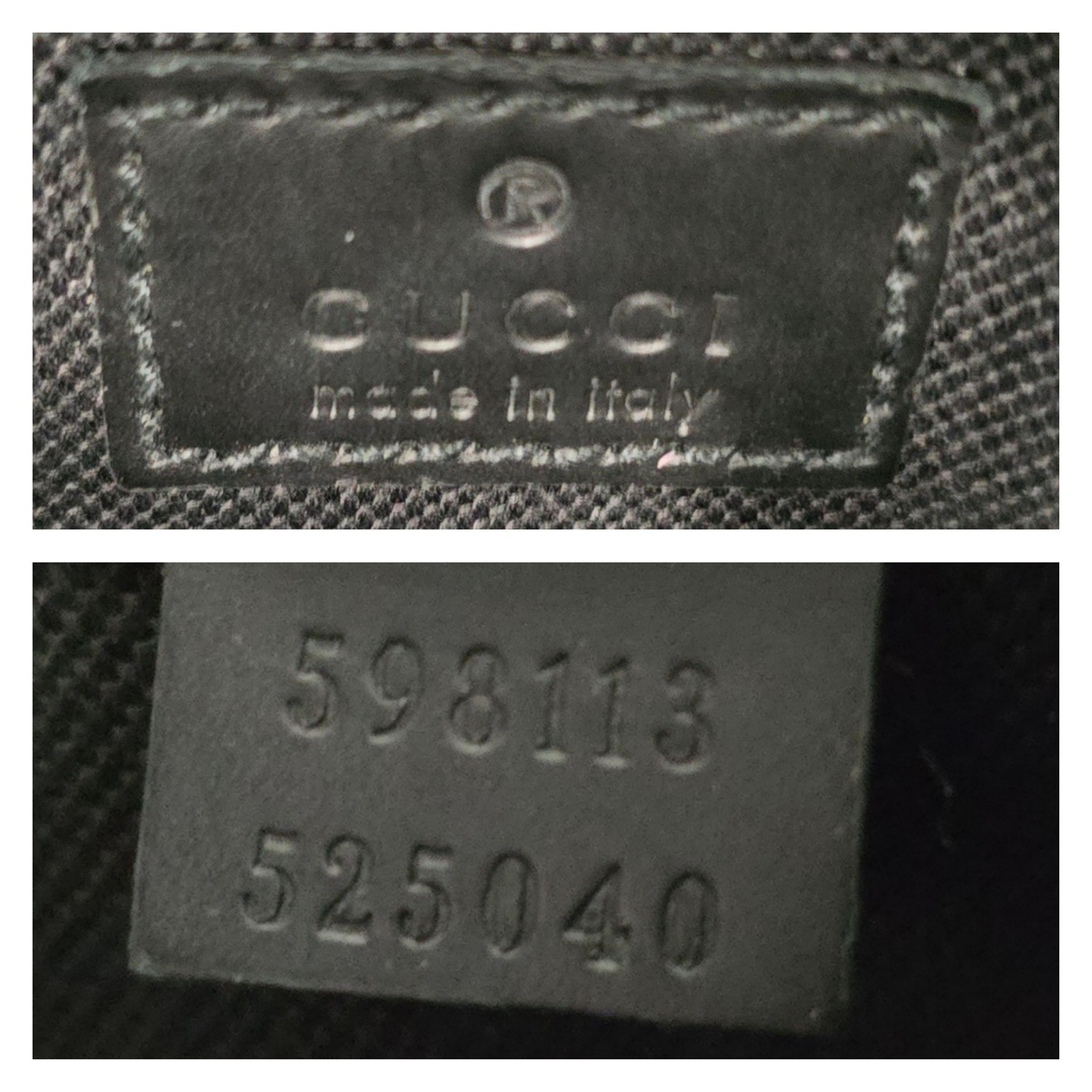 Gucci GG Monogram Web Slim Belt Bag