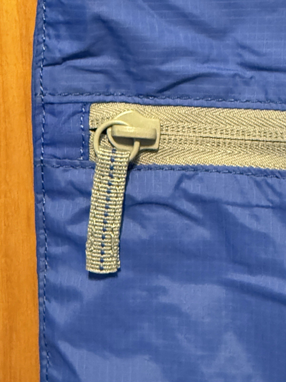 Lands End Lightweight Backpack Adjustable Royal Blue