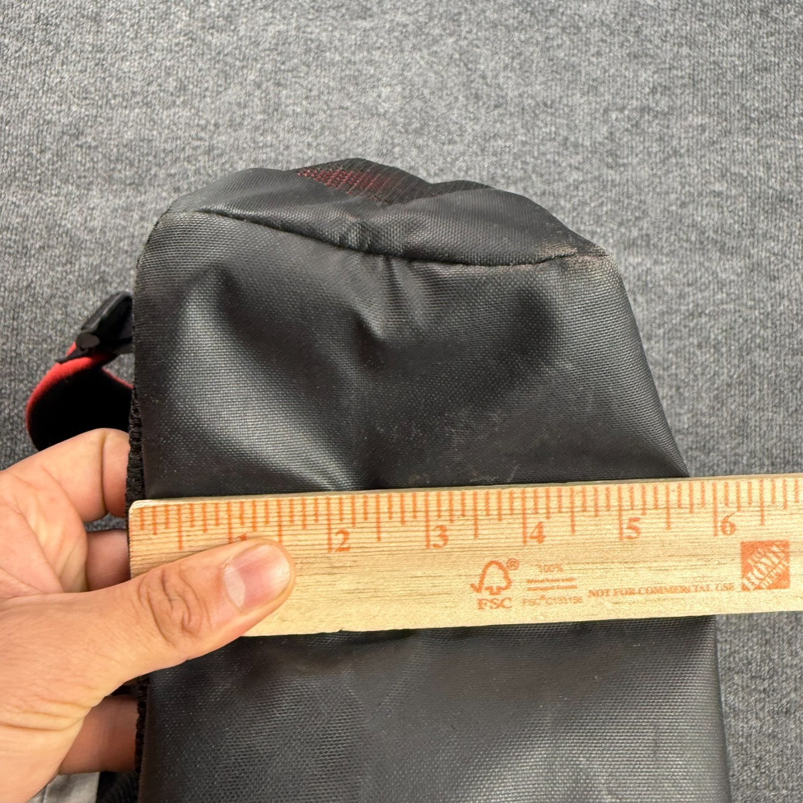 Nike Unisex Red & Black Athletic Backpack School Bag