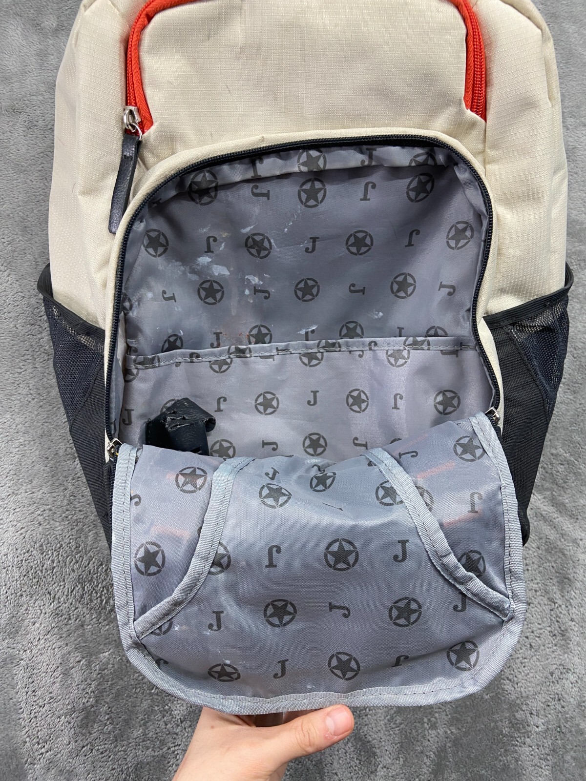 Jeep Travel Equipment Backpack Ivory Bookbag J Is For Jeep Gorpcore Hiking