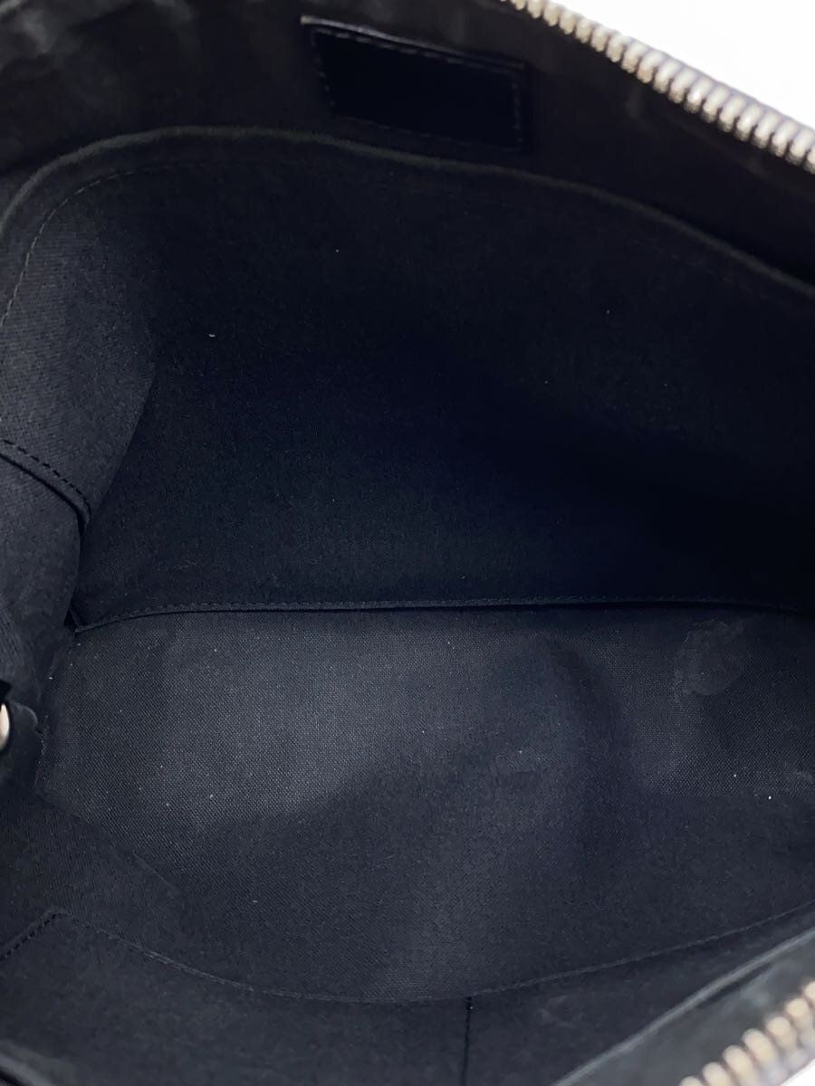 LOUIS VUITTON Shoulder Bag 1 Mixed MM Damier Graphite PVC BLK Used