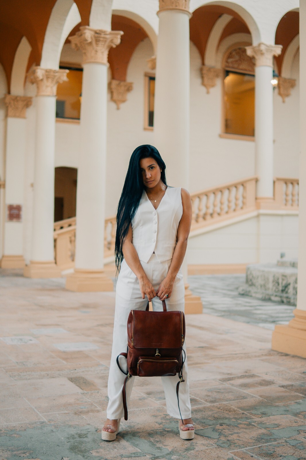 Italian Leather Backpack, Travel Backpack, Handmade Leather bag, Laptop bag
