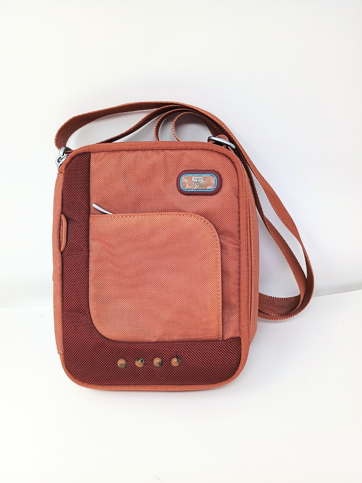 Tumi T-Tech Small Crossbody Bag Orange Red