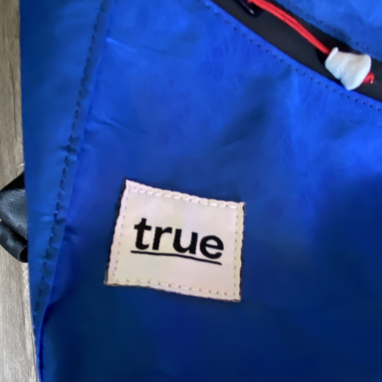 MAFIA true Blue Roll Up Backpack Made In USA Upcycled Sails